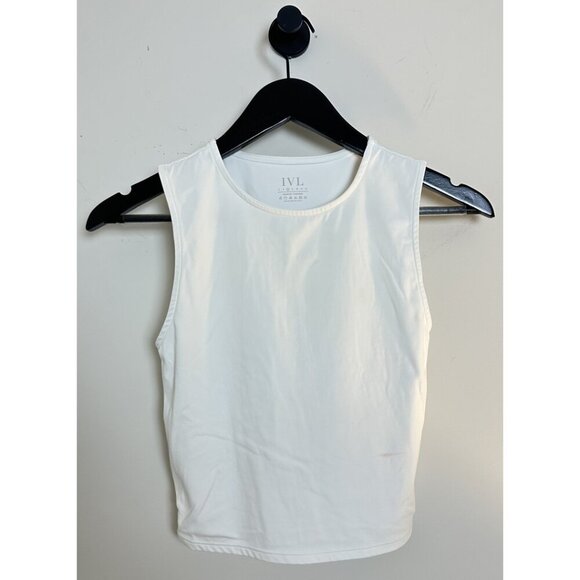 IVL Cotton-Blend Base Tank in Brilliant White Size US 6 - Picture 5 of 6